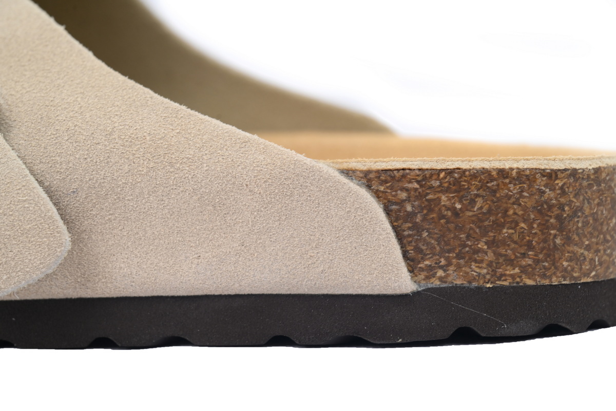 Birkenstock Boston Soft Footbed Sand Colored Slippers 1024659