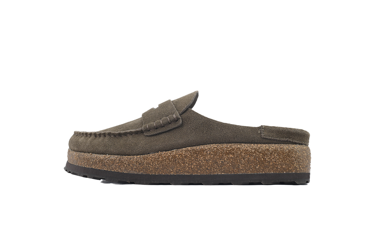Birkenstock Naples Coffee Slippers 1025072
