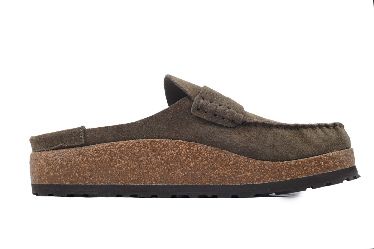 Birkenstock Naples Coffee Slippers 1025072