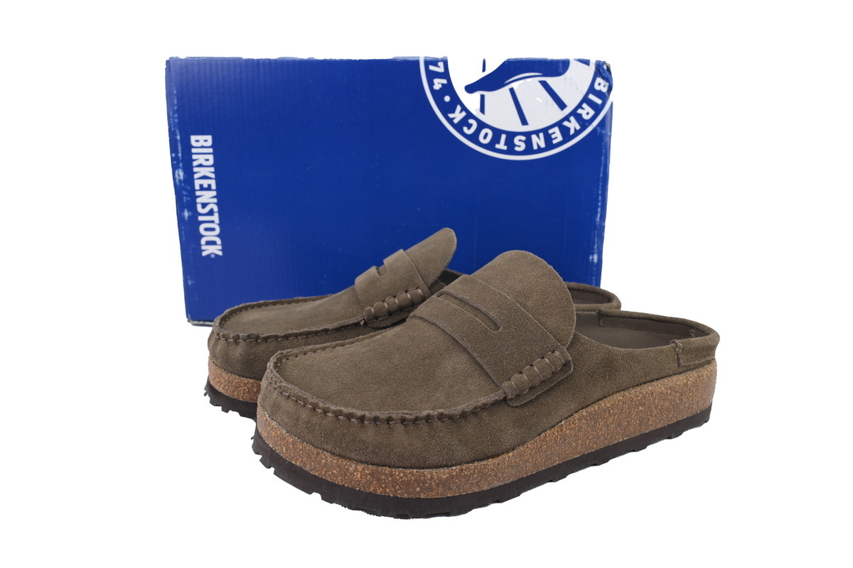 Birkenstock Naples Coffee Slippers 1025072