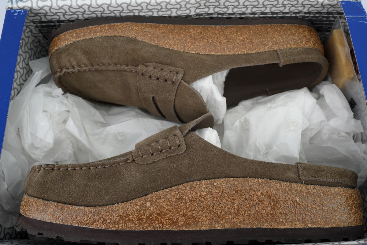 Birkenstock Naples Coffee Slippers 1025072