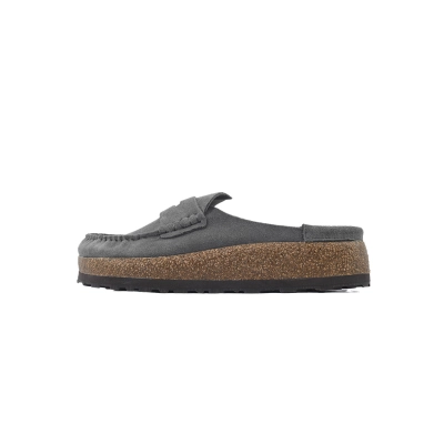 Birkenstock Naples Grey Slippers 1025002 01