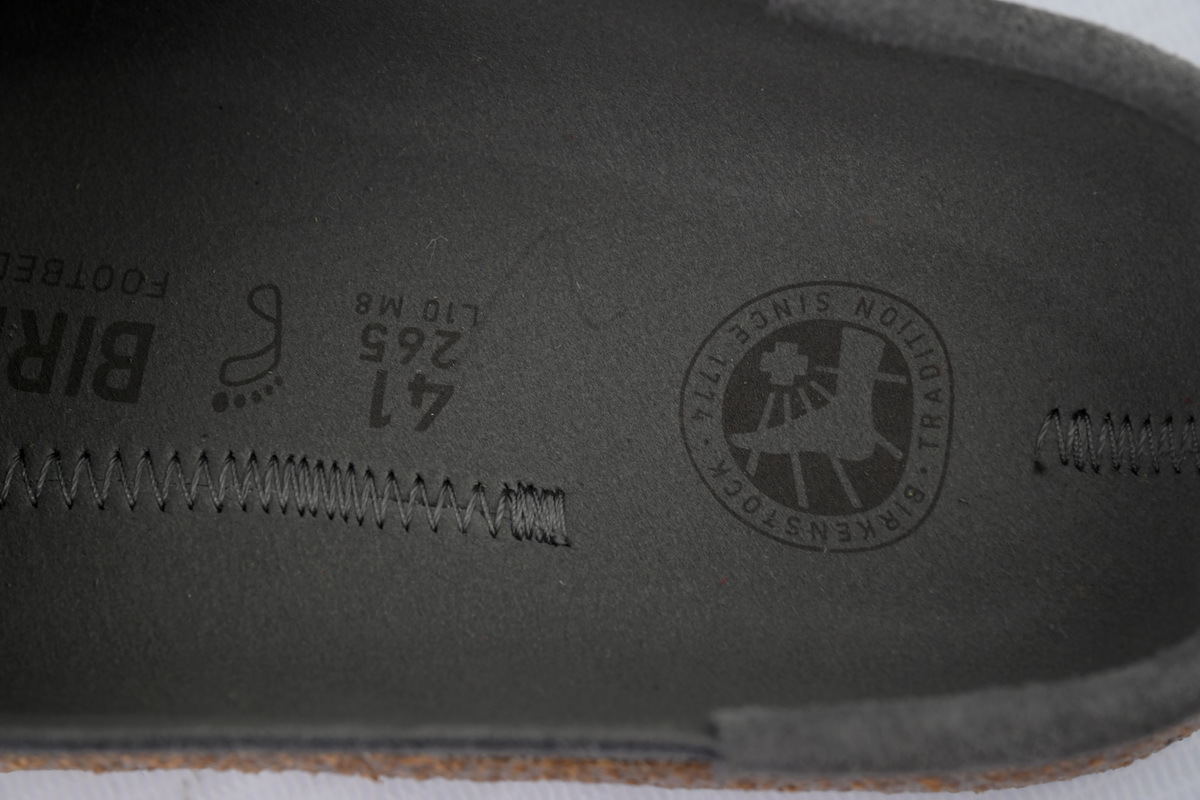 Birkenstock Naples Grey Slippers 1025002