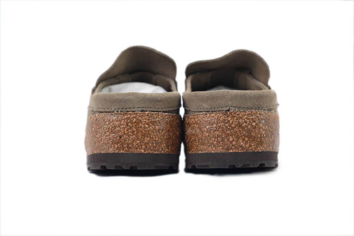 Birkenstock Naples Khaki Slippers 1025003