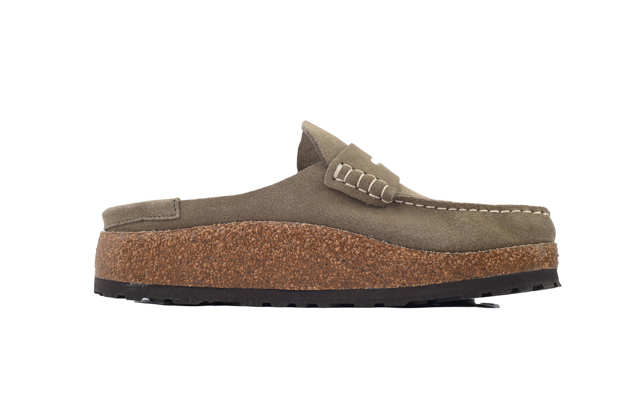 Birkenstock Naples Khaki Slippers 1025003