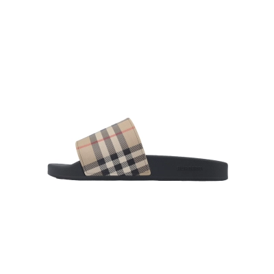 Burberry Khaki Slippers 80242321 01