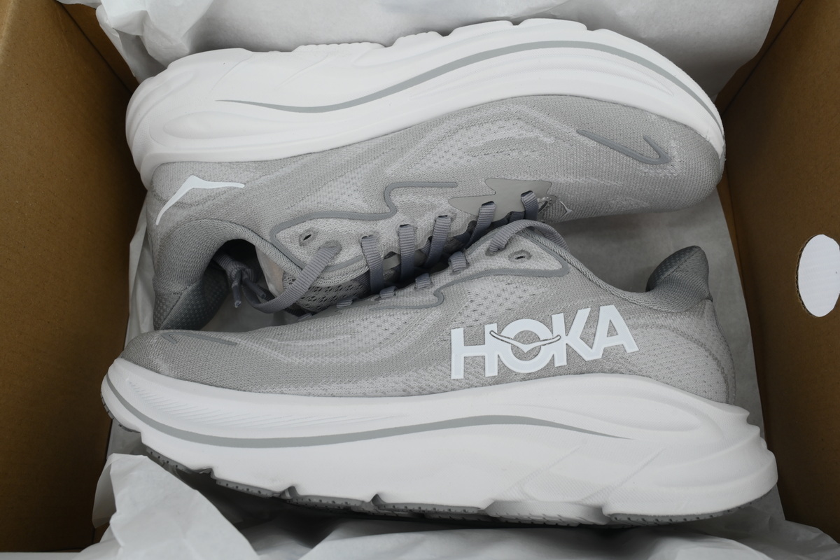 HOKA Clifton 10 Extra Wide 'Stellar Grey' 1162051-STLLR