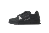 FLAME God LOUIS VUITTON Trainer Sneakers Black 1ADDCH