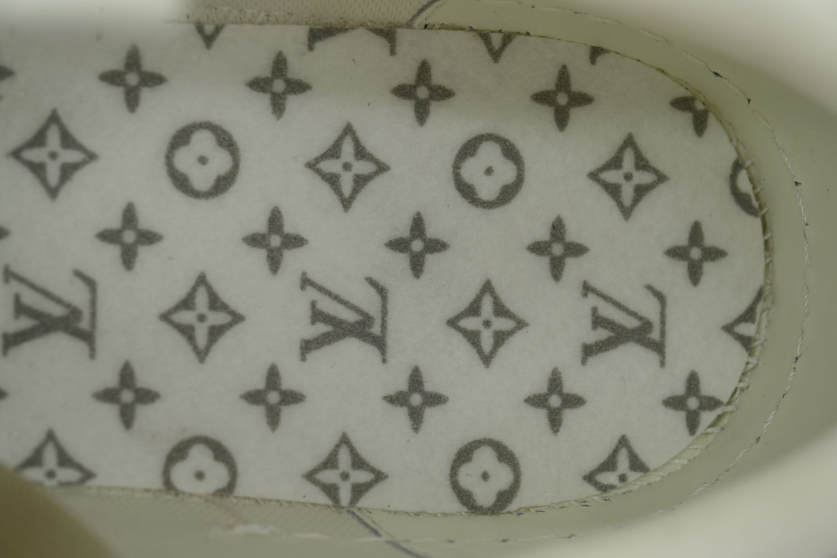 FLAME God LOUIS VUITTON Trainer Sneakers Blue White 1AKB90