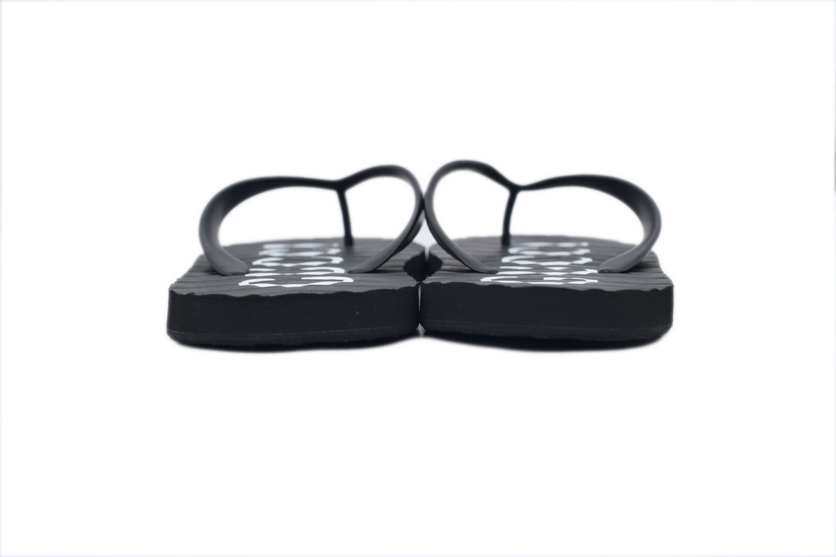 Gucci Double G Black Slippers 659229 JFA01 1000