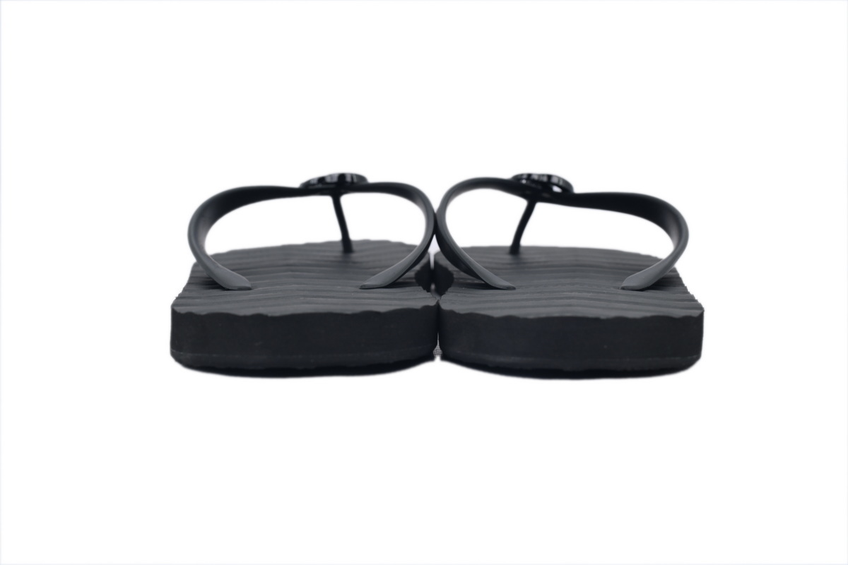 Gucci Double Black Slippers 692882 JFA00 1000