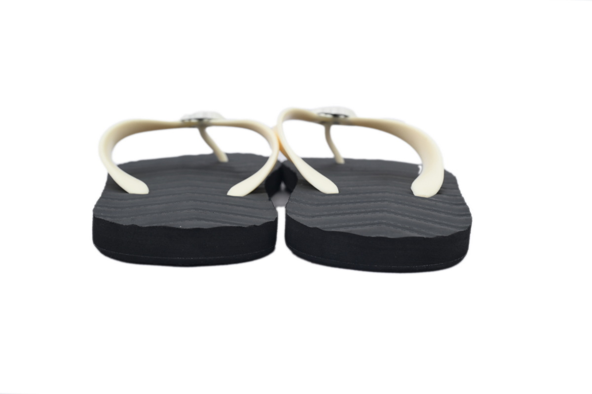 Gucci Double G Black Slippers 740033