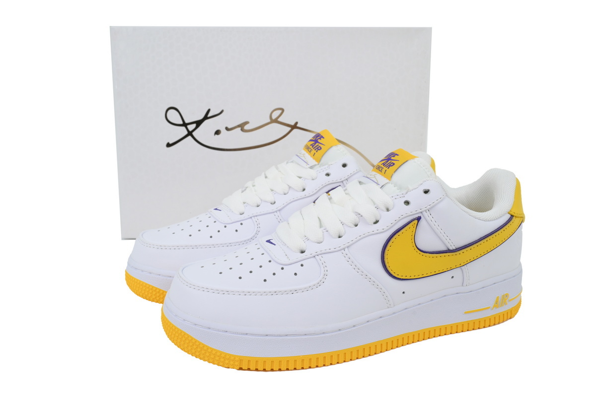 Kobe Bryant x Air Force 1 Low Retro QS 'Lakers Home' FZ1151-100
