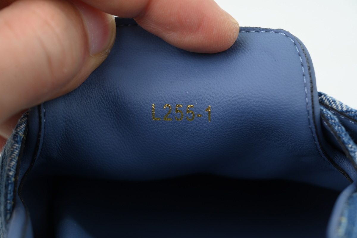 LOUIS VUITTON Cosy Comfort Blue Slippers 1AGVOS