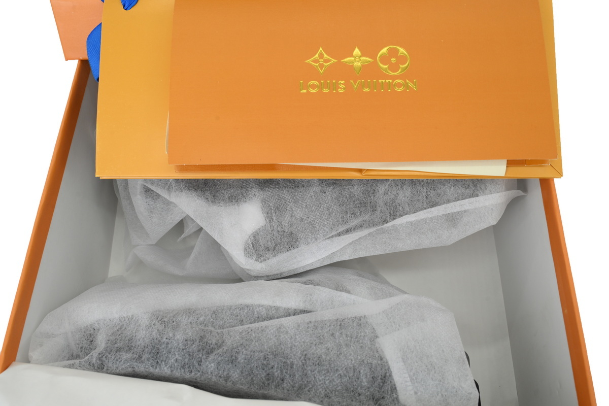 LOUIS VUITTON Cosy Comfort Grey Slippers 1AGVN8
