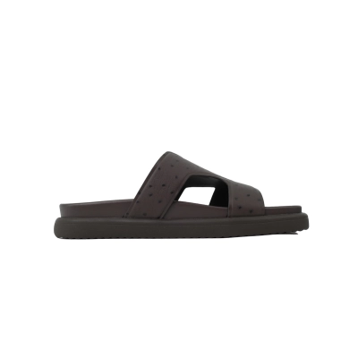 LOUIS VUITTON Oasis Mule Shoes Dark Brown Slippers 1AJDK7 02