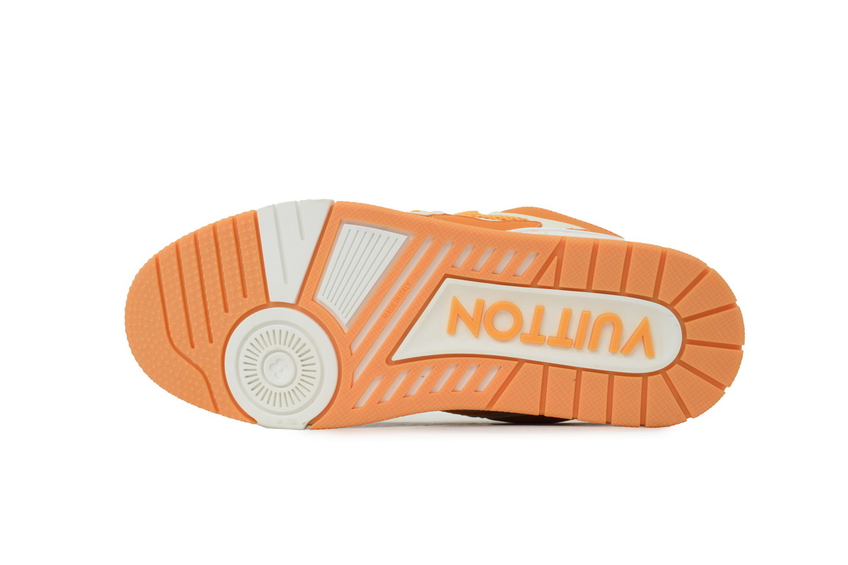 LOUIS VUITTON Skate White And Yellow 1AC534]