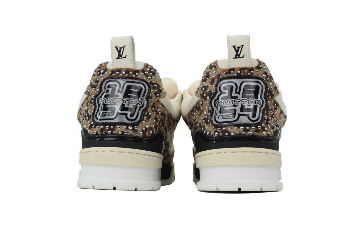 LOUIS VUITTON Skate White Coffee Diamond 1ADI4I