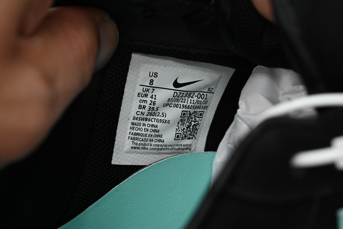Nike Air Force 1 Low 1837 Tif Fany DZ1382-001