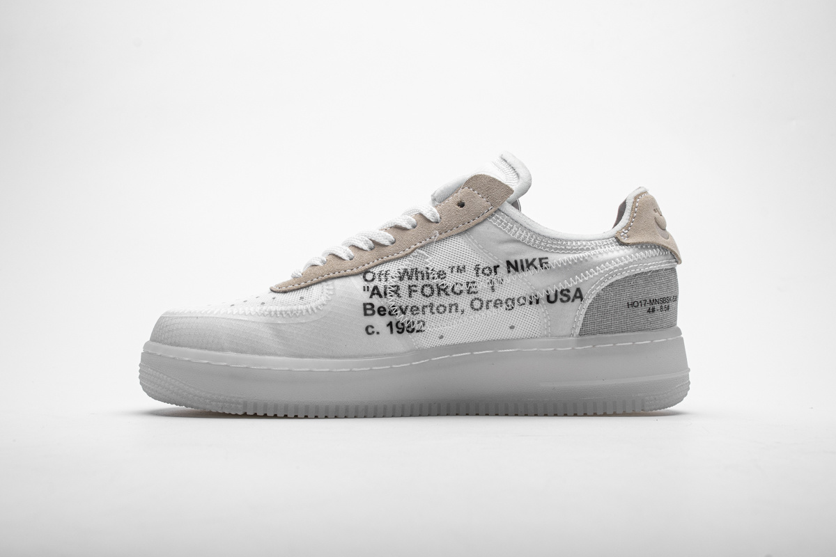 OFF-White X Air Force 1 Low White AO4606-100