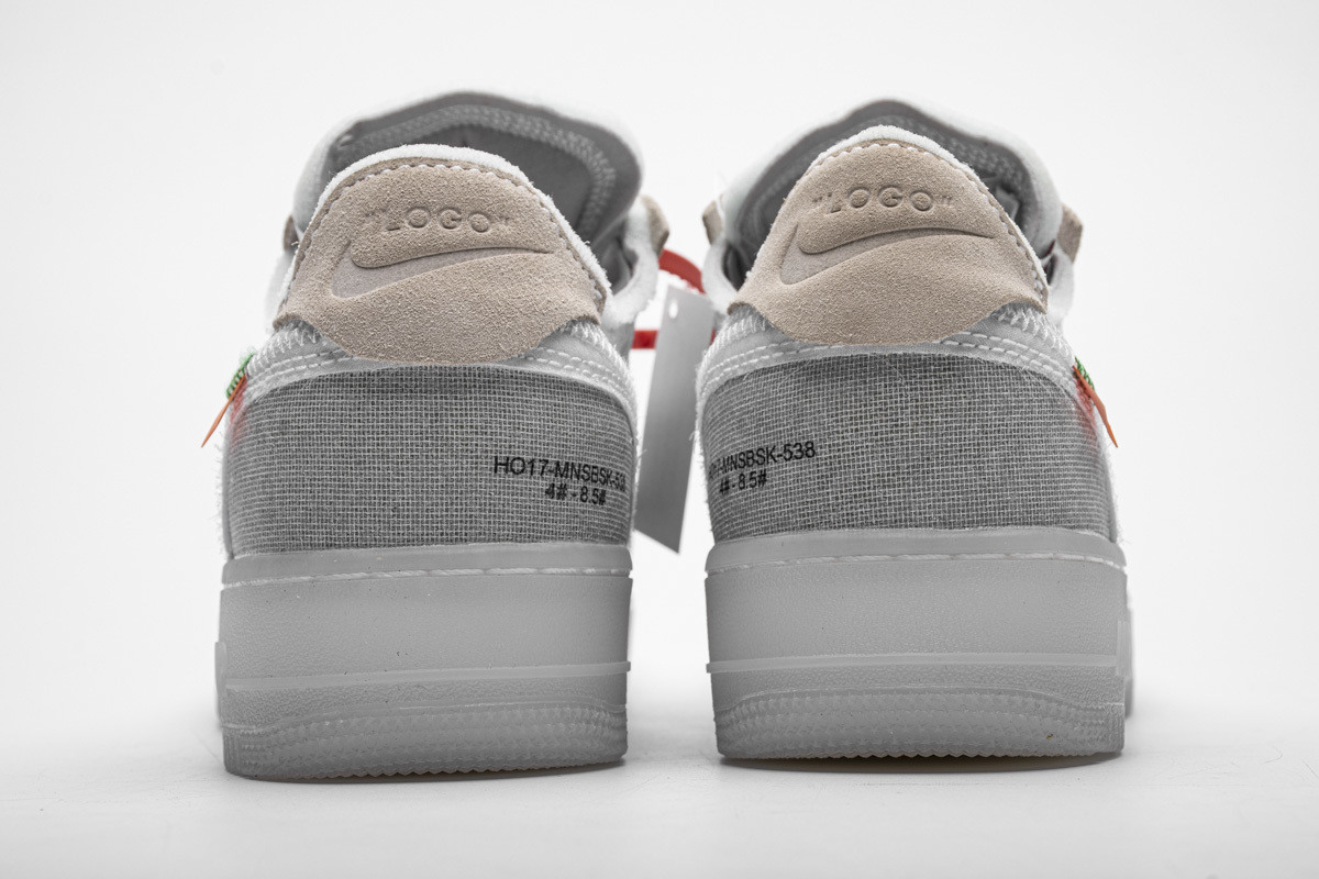 OFF-White X Air Force 1 Low White AO4606-100