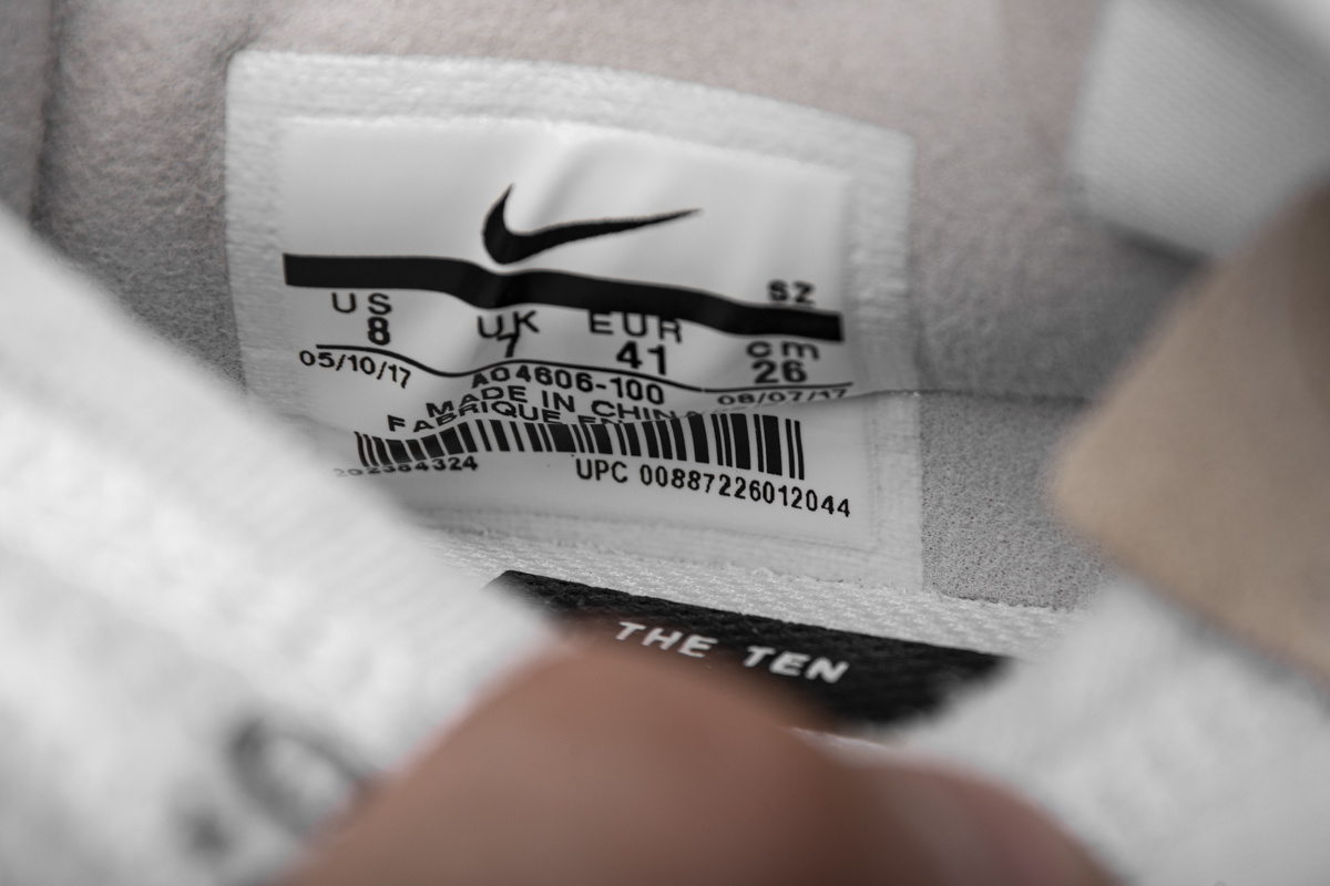 OFF-White X Air Force 1 Low White AO4606-100
