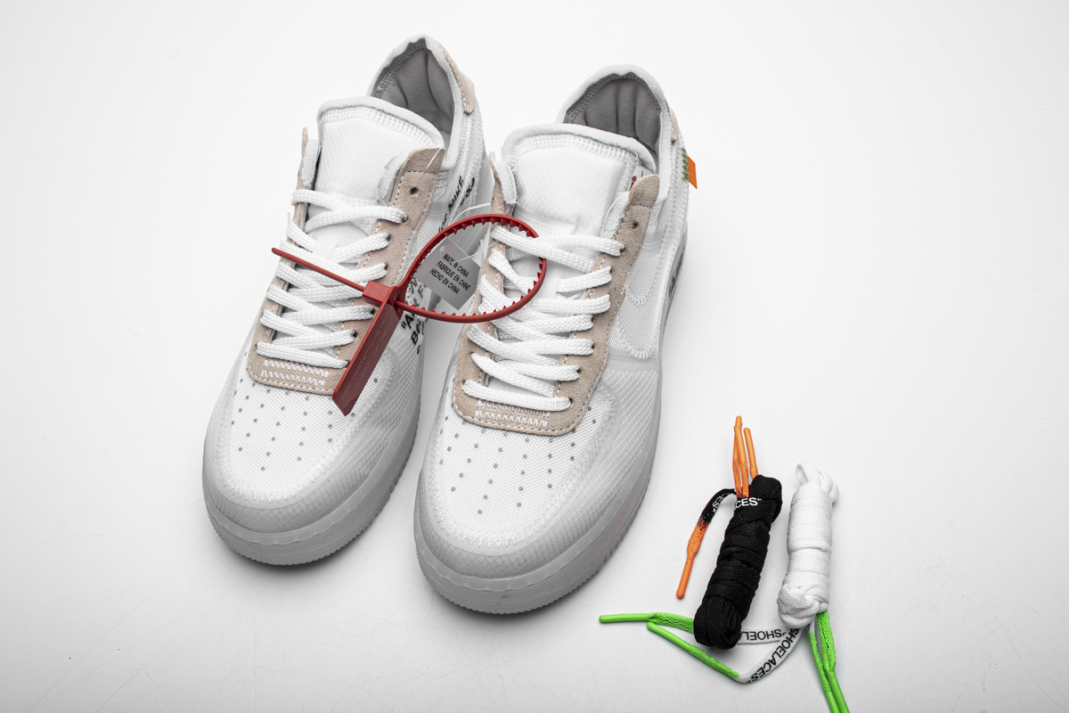 OFF-White X Air Force 1 Low White AO4606-100