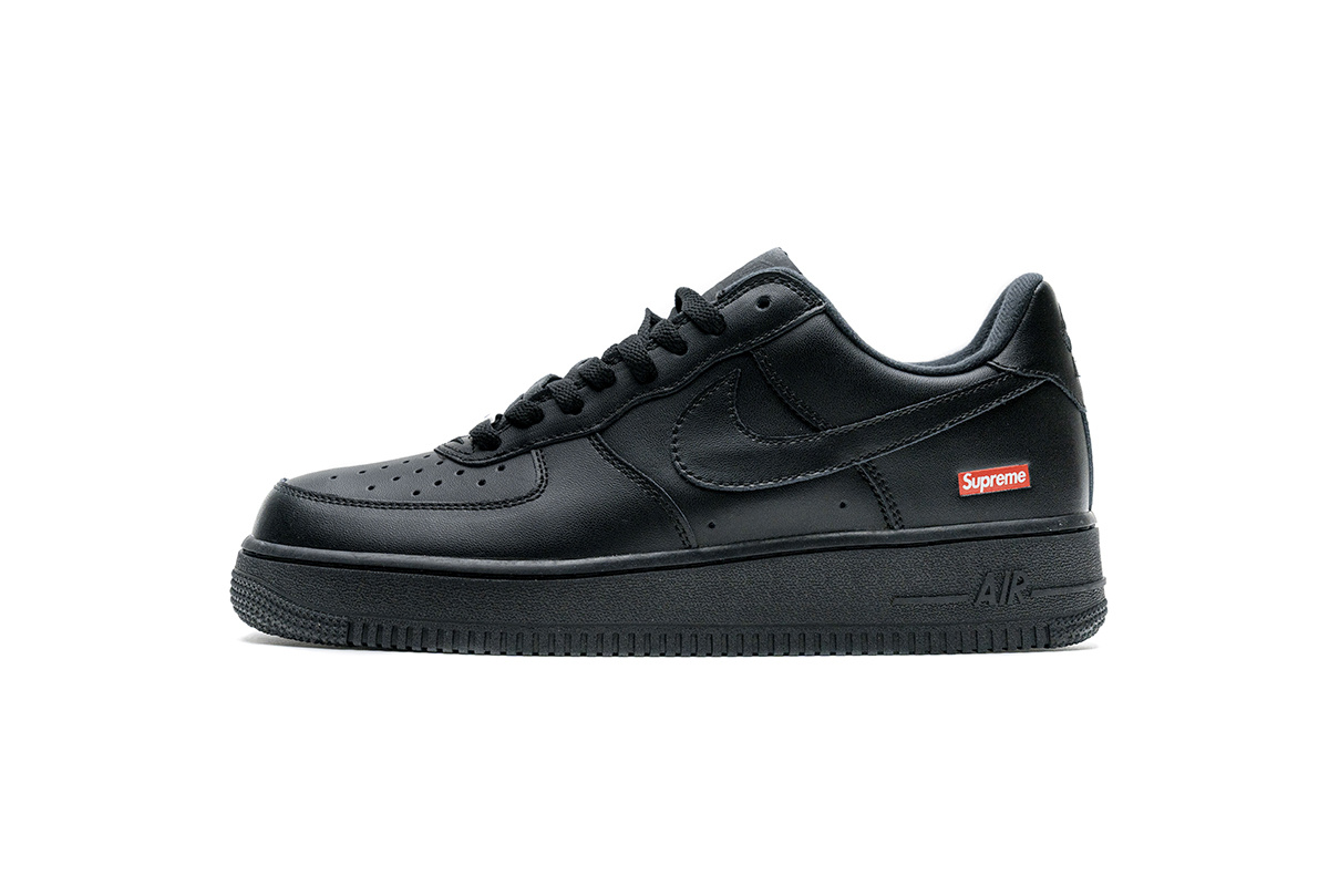 Supreme x Air Force 1 Low Black CU9225-001
