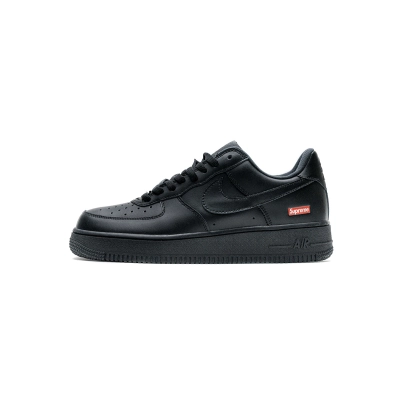 Supreme x Air Force 1 Low Black CU9225-001 01