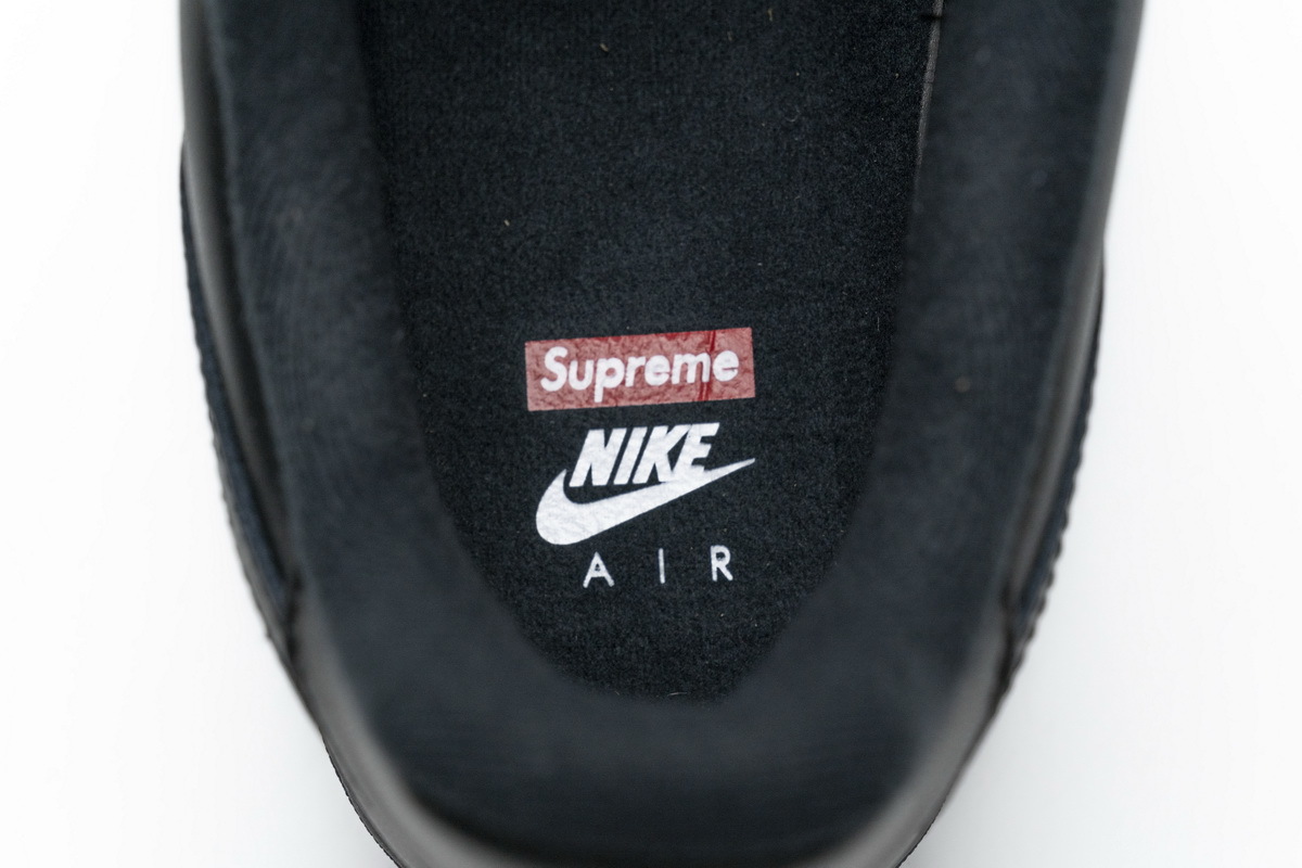 Supreme x Air Force 1 Low Black CU9225-001