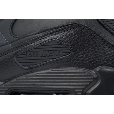 Air Max 90 Leather 'Triple Black' CZ5594-001 02