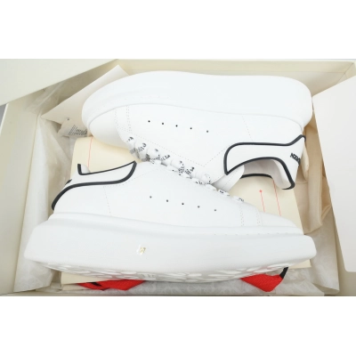 Alexander McQueen Sneake White Black 85730342 02