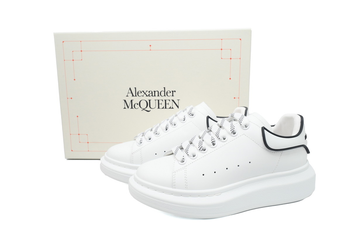 Alexander McQueen Sneake White Black 85730342