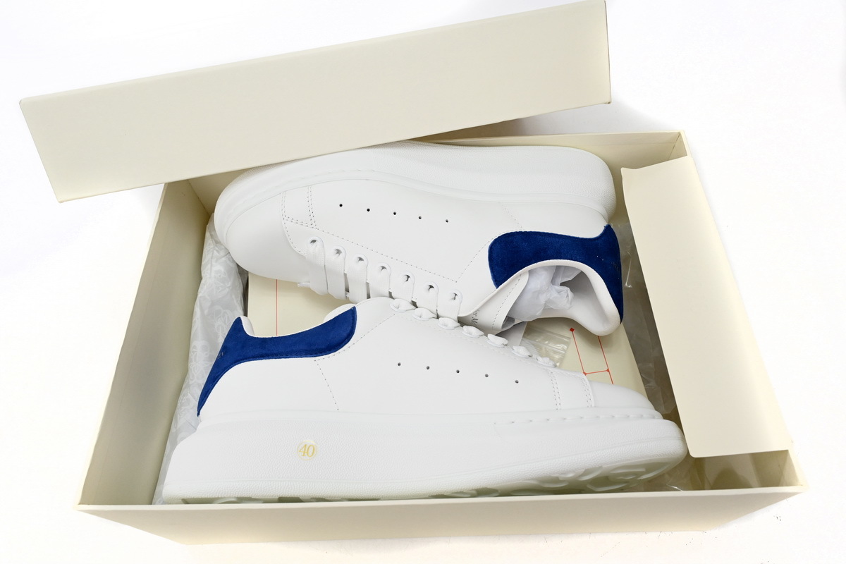 Alexander McQueen Sneaker Deep Dlue Velvet 85730342