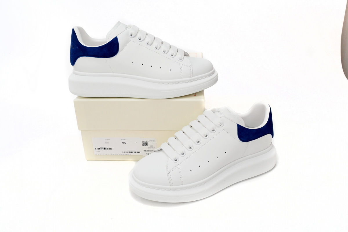 Alexander McQueen Sneaker Deep Dlue Velvet 85730342
