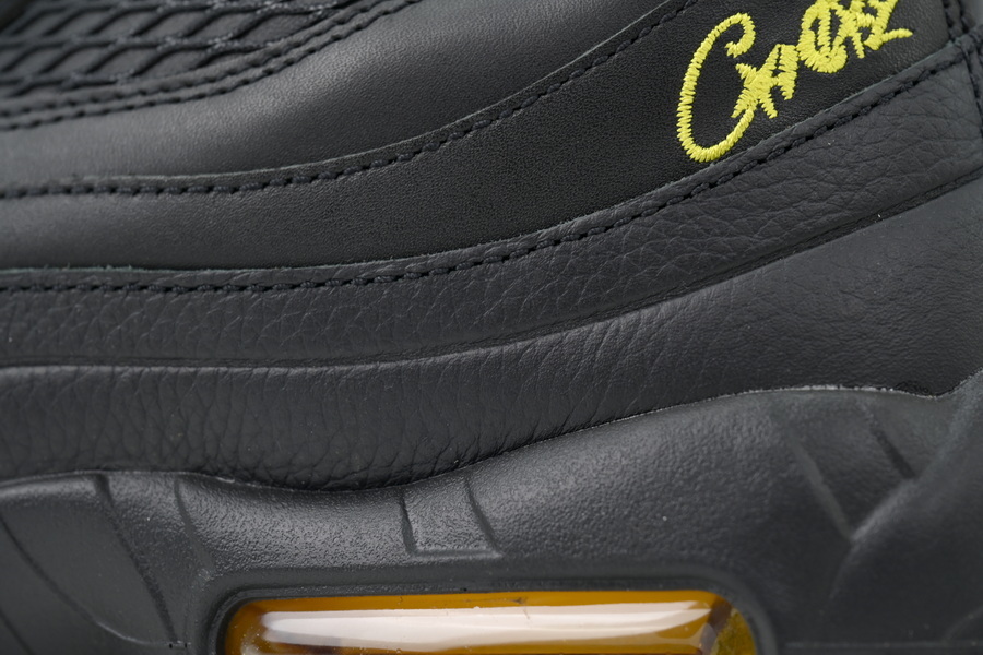 FLAME God Corteiz x Air Max 95 SP 'Black Tour Yellow' FB2709-003