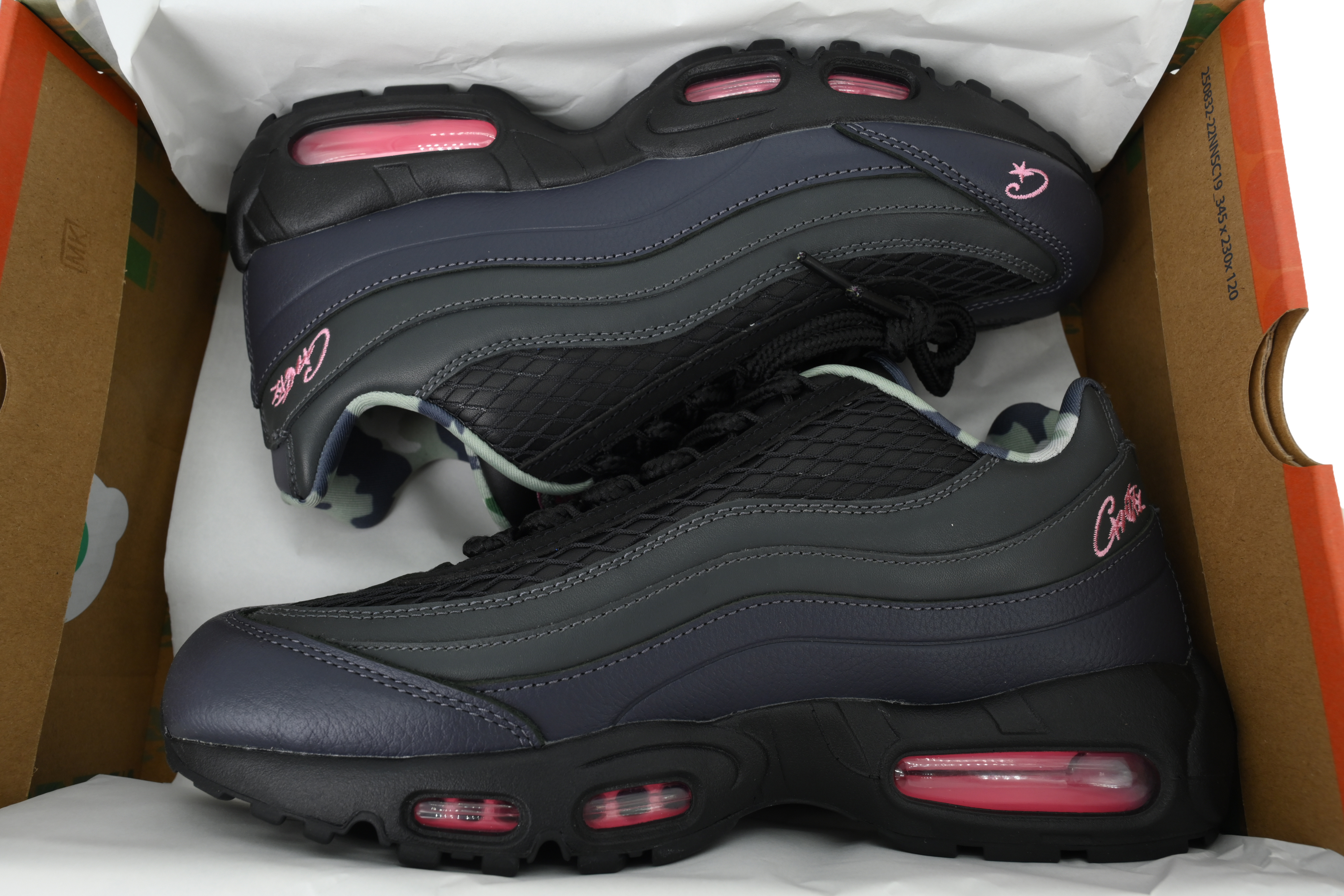 FLAME God Corteiz x Nike Air Max 95 “Pink Beam” FB2709-001