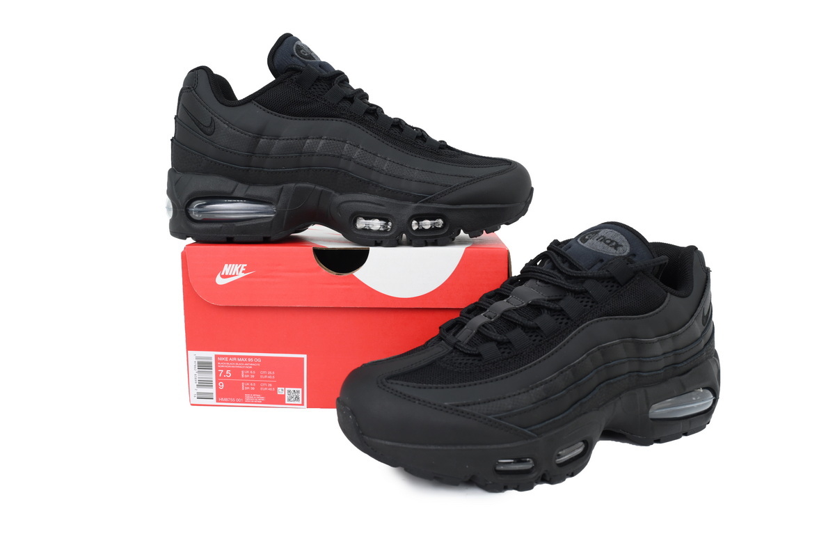 FLAME God Nike Air Max 95 OG 'Black Anthracite' HM8755-001