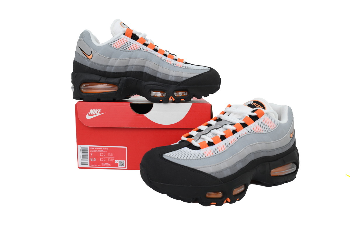 FLAME God Nike Air Max 95 OG 'Bright Mandarin 2.0' 2025 HM4740-101