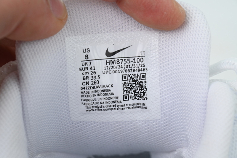 FLAME God Nike Air Max 95 OG All White HM8755-100