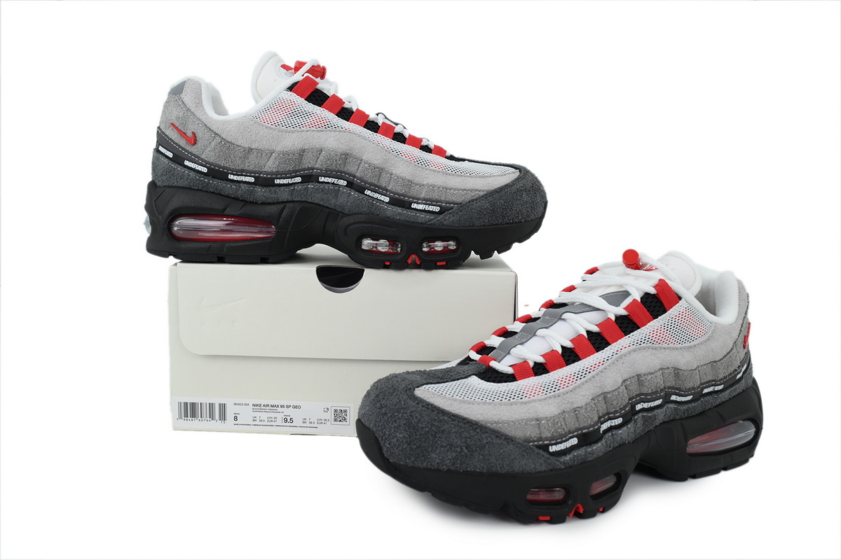 FLAME God Undefeated x Nike Air Max 95 'Bright Crimson' IB4523-003