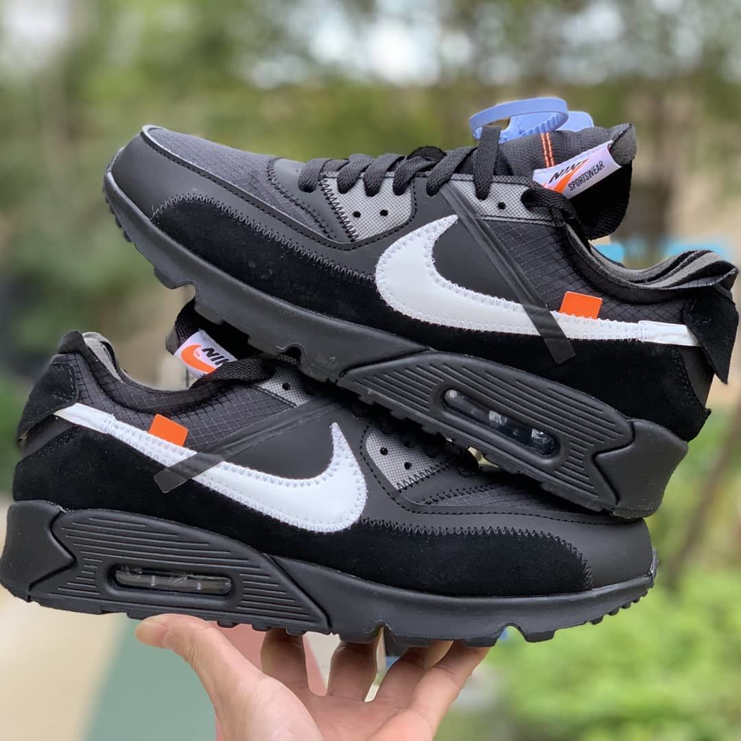 Off-White x Nike Air Max 90 “All Black AA7293-001