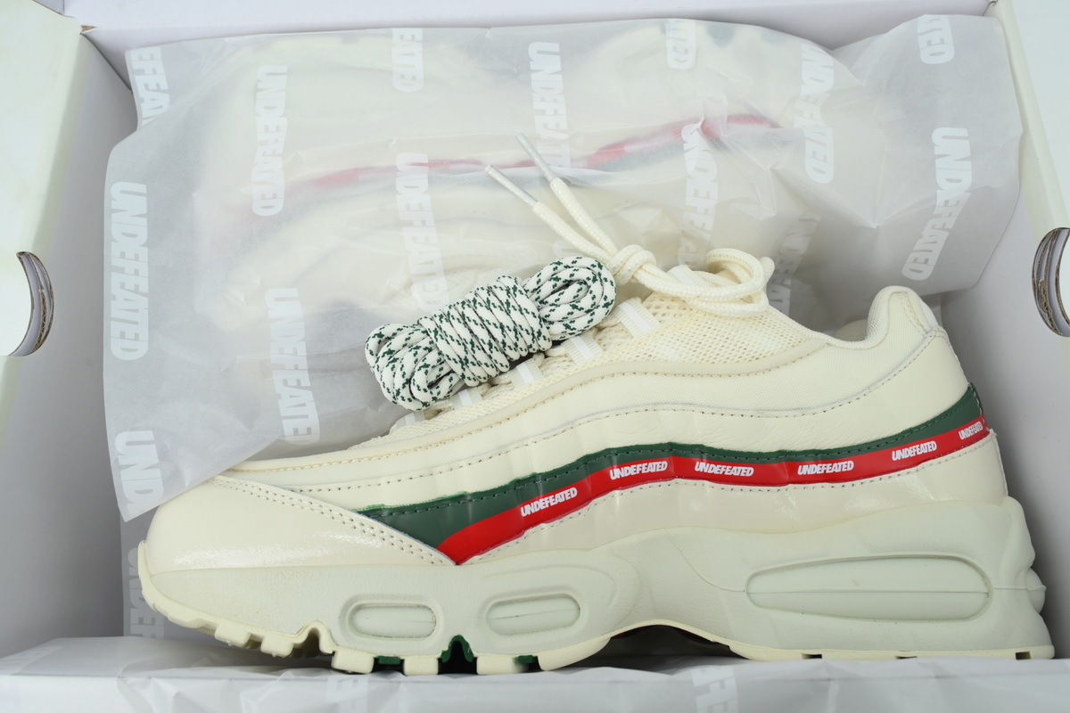 FLAME God Undefeated x Nike Air Max 95 'Sail' IB4453-100