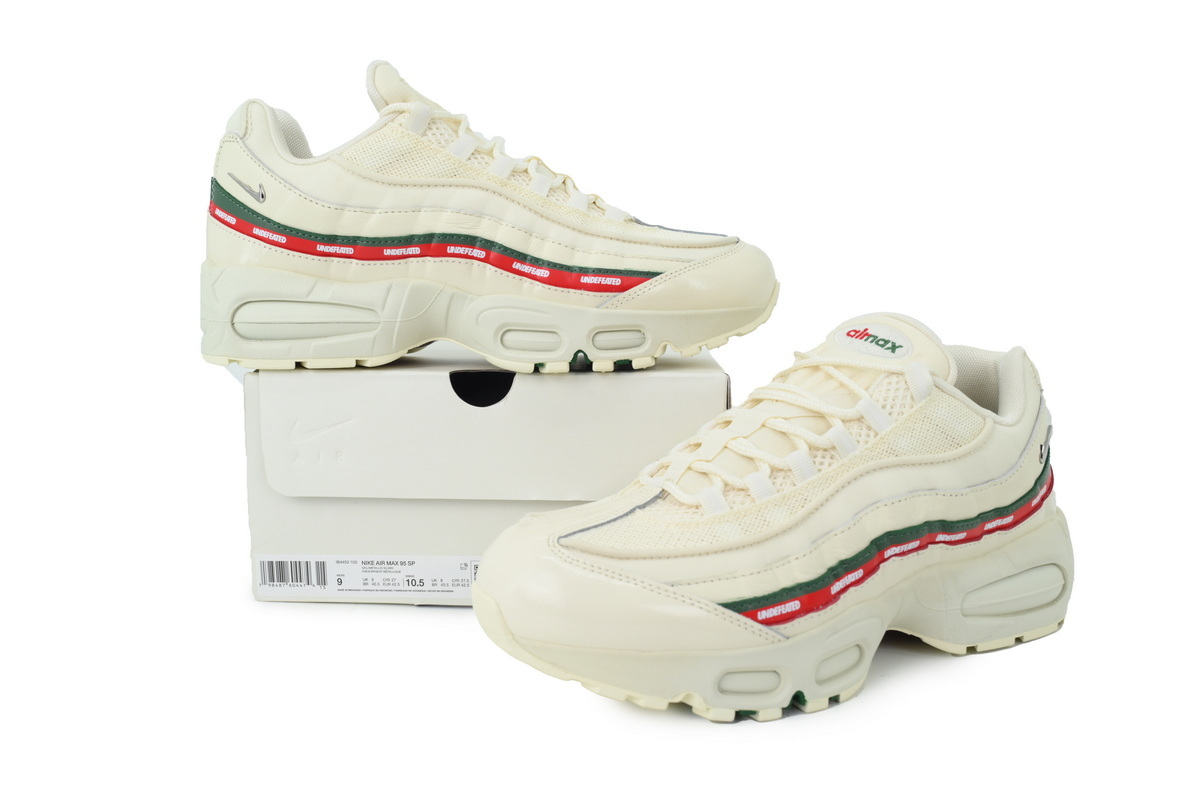 FLAME God Undefeated x Nike Air Max 95 'Sail' IB4453-100