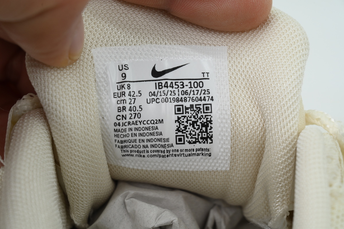 FLAME God Undefeated x Nike Air Max 95 'Sail' IB4453-100