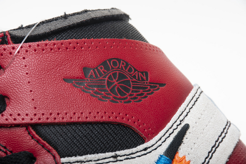 FLAME God OFF-WHITE x Air Jordan 1 High OG 10X“Chicago” AA3834-101