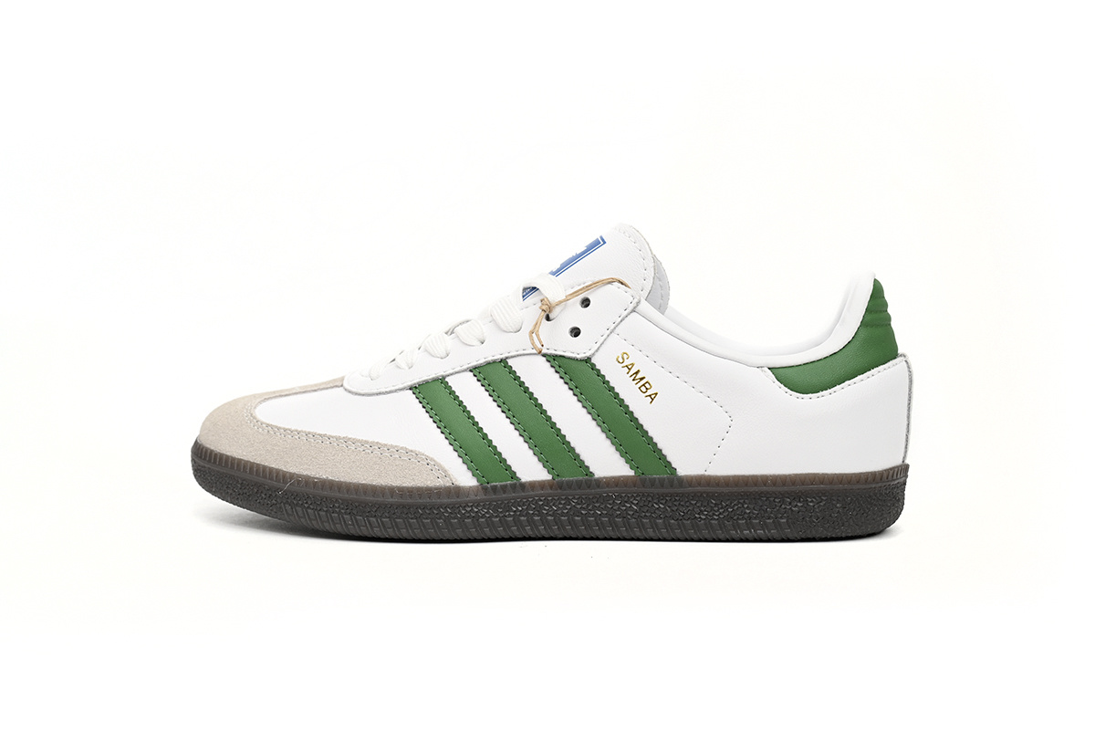 adidas Originals Samba Vegan /OG Black Vintage White Green IG1024