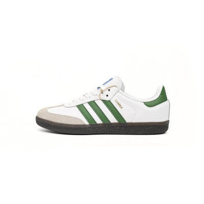 adidas Originals Samba Vegan /OG Black Vintage White Green IG1024 01