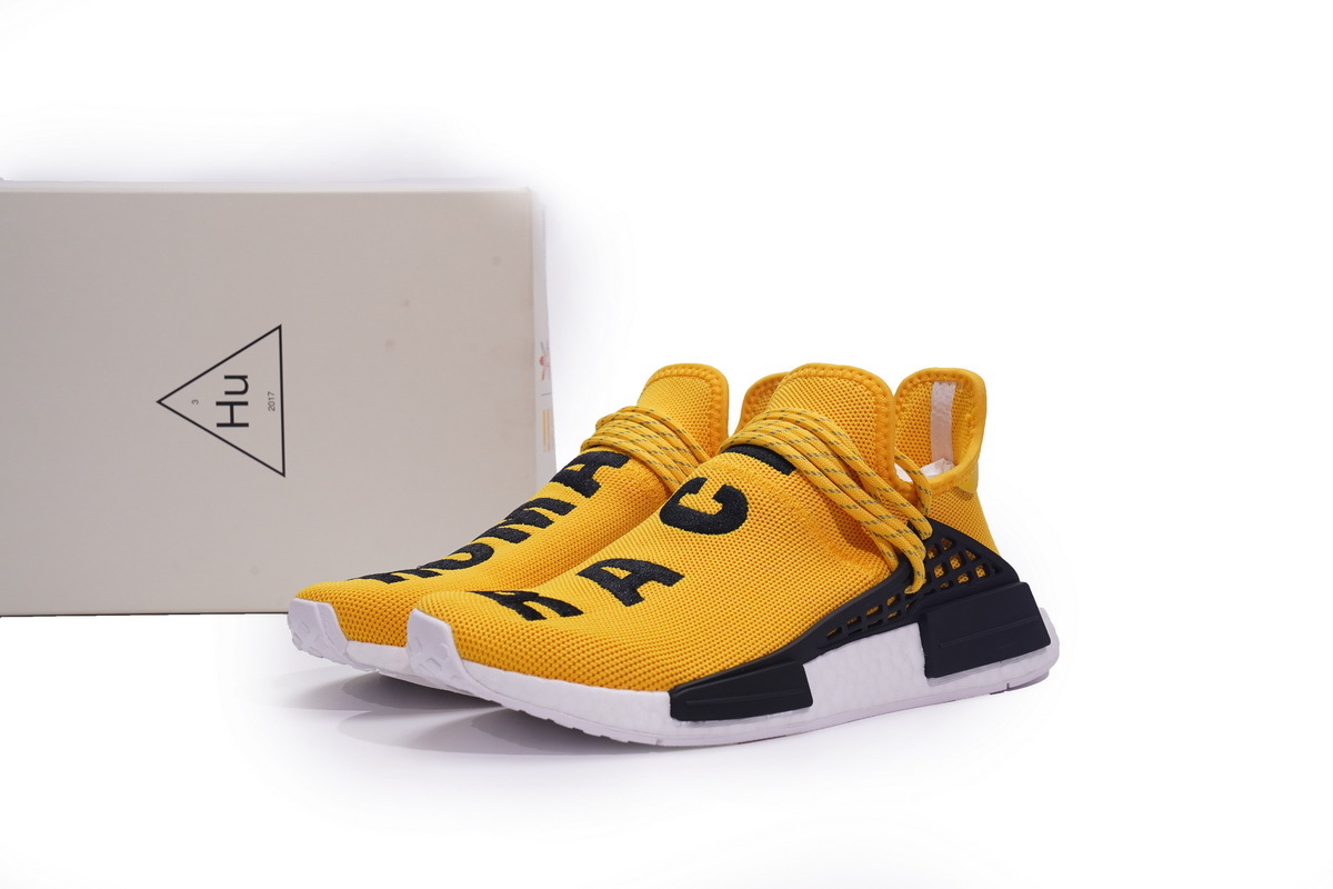 Pharrell Williams x Adidas NMD Human Race “Yellow” Real Boost BB0619