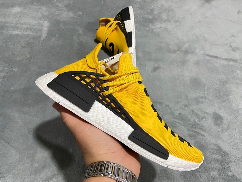 Pharrell Williams x Adidas NMD Human Race “Yellow” Real Boost BB0619